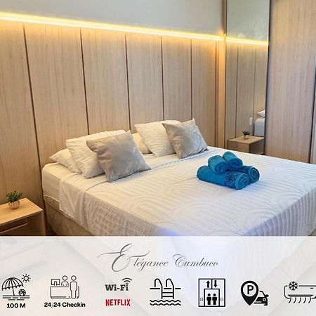 Apartamento Beach Place Cumbuco 100M Da Praia Caucaia Exteriör bild